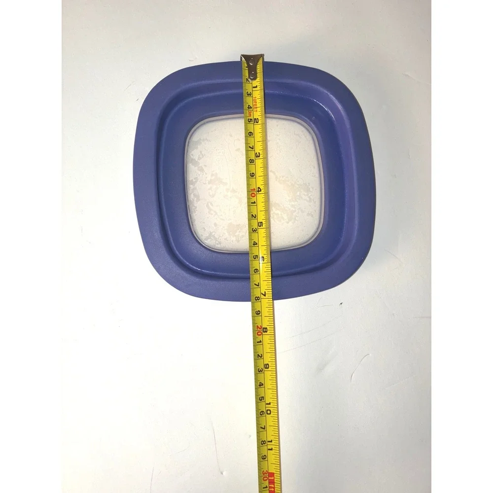 READ Rubbermaid‎ Blue Square Replacement Lids Food Storage Container Lid Lot